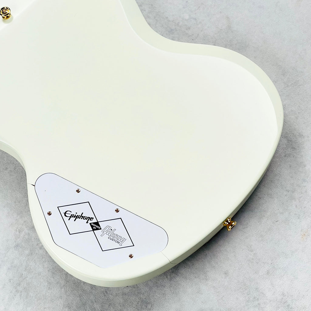 Epiphone 1963 Les Paul SG Custom with Maestro Vibrola 2023 - Classic White - 10