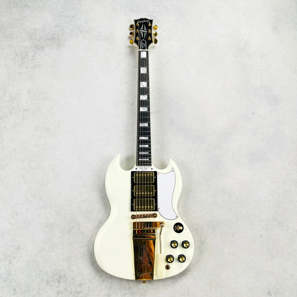 Epiphone 1963 Les Paul SG Custom with Maestro Vibrola 2023 - Classic White - 2