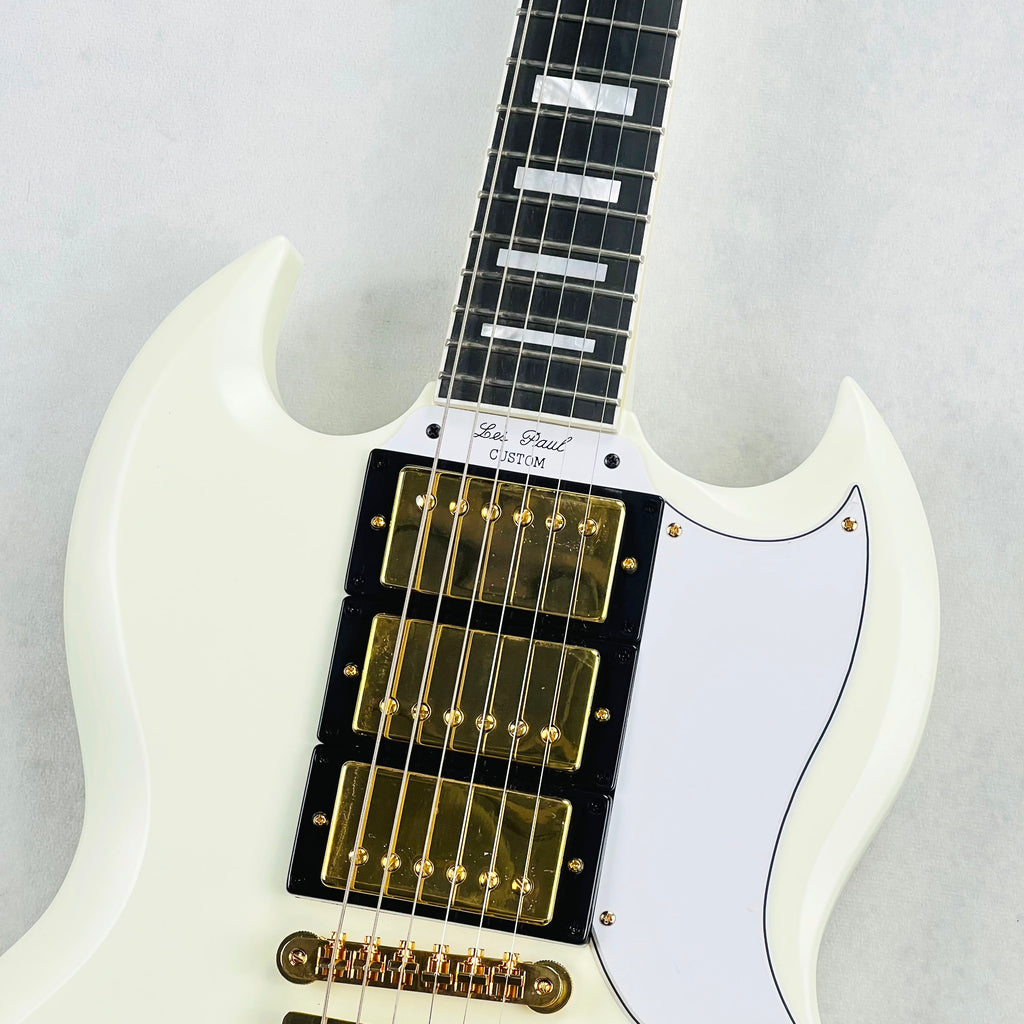 Epiphone 1963 Les Paul SG Custom with Maestro Vibrola 2023 - Classic White - 3
