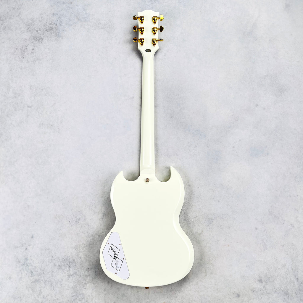 Epiphone 1963 Les Paul SG Custom with Maestro Vibrola 2023 - Classic White - 9