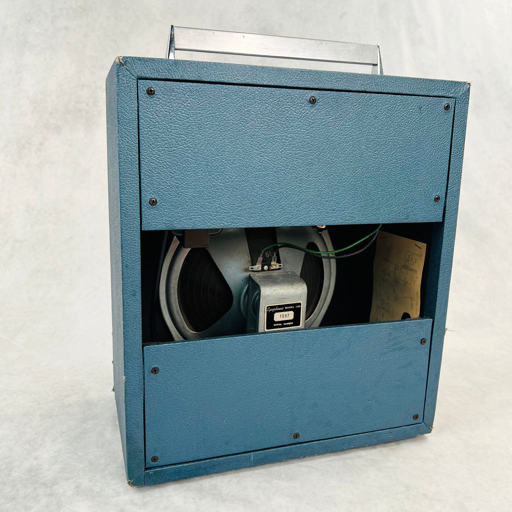Epiphone EA-100 1x10" Combo Amplifier 1960s - Blue - 7