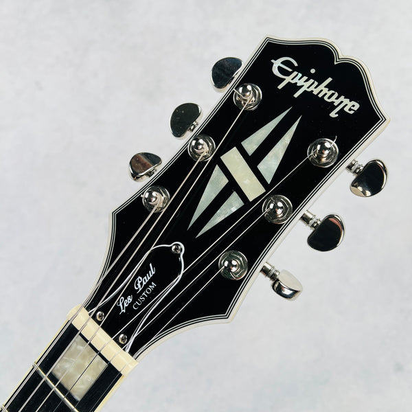 Epiphone Les Paul Custom 2021 - Silverburst - 11