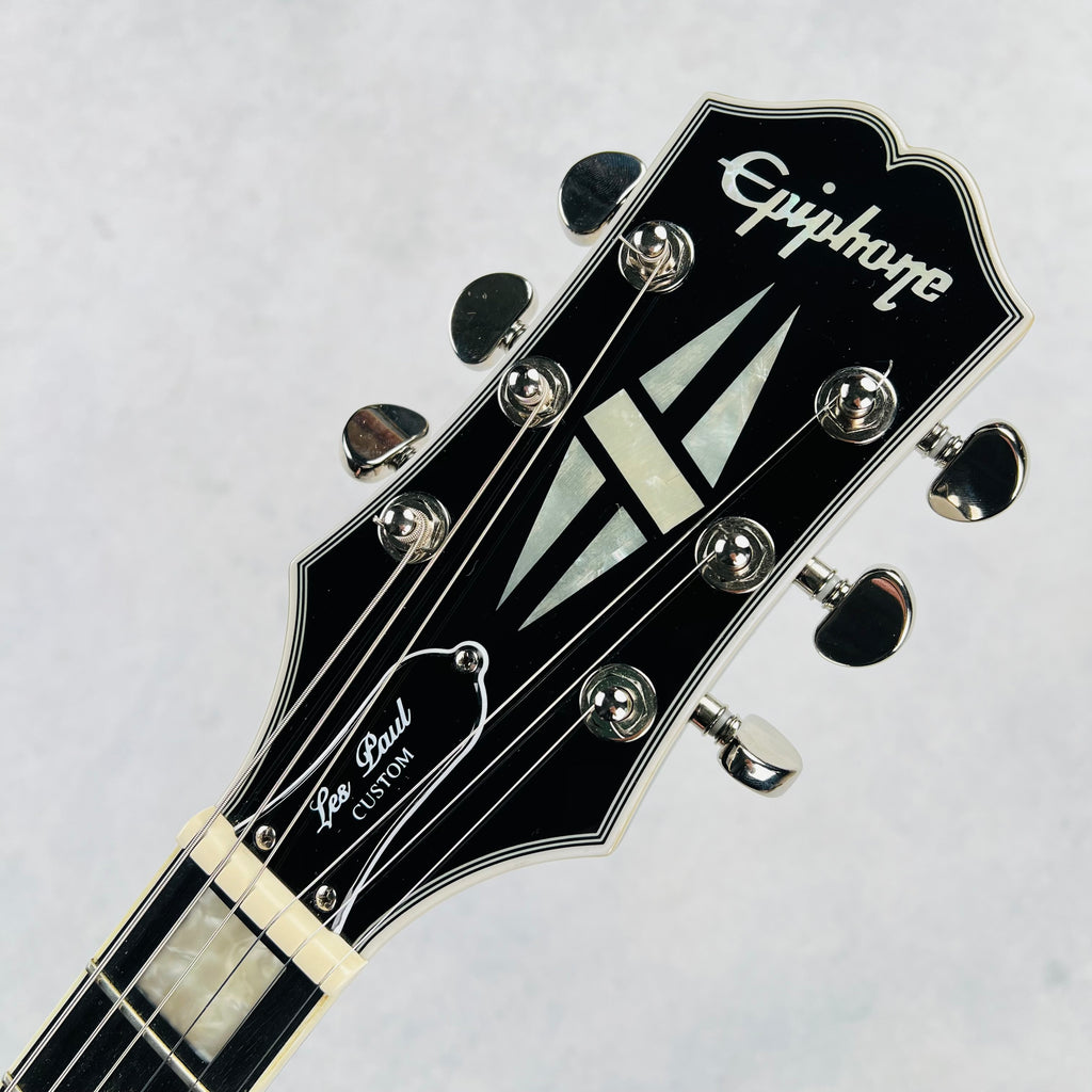 Epiphone Les Paul Custom 2021 - Silverburst - 11