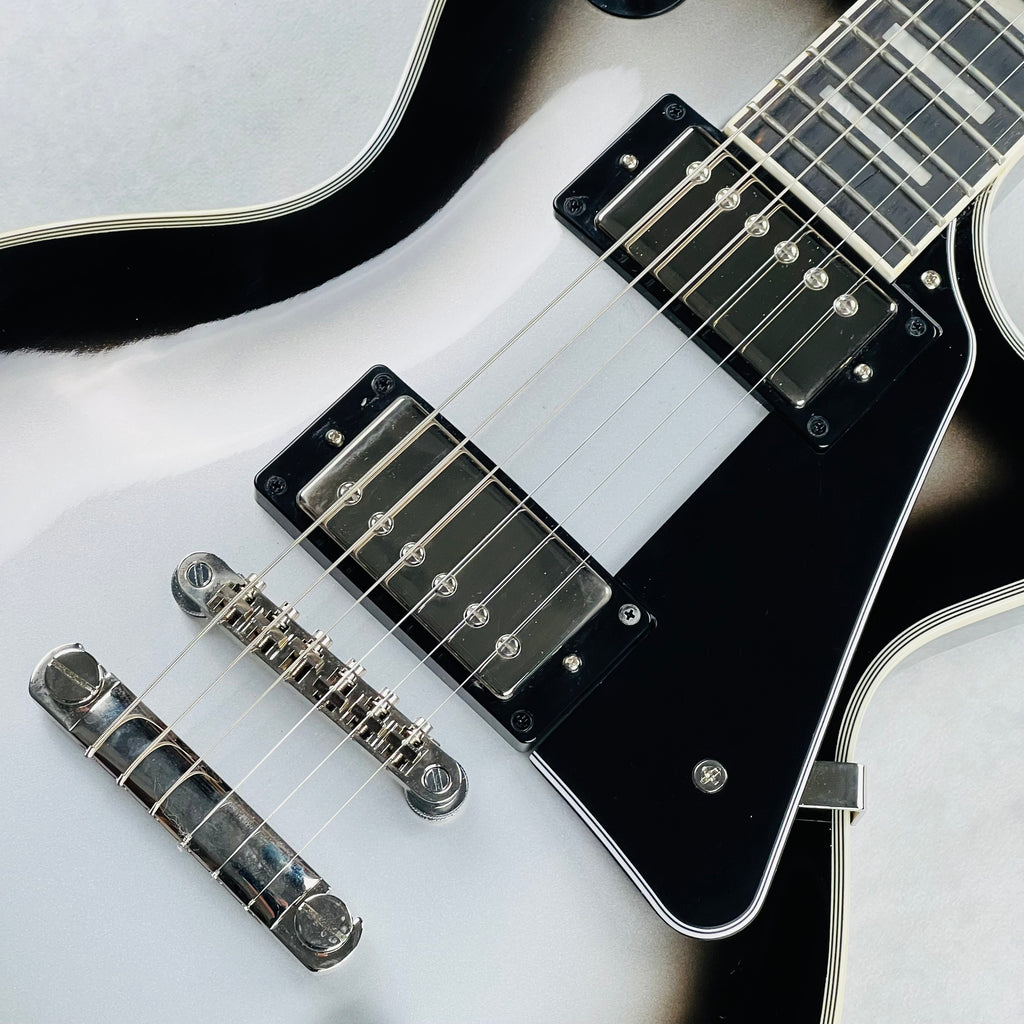 Epiphone Les Paul Custom 2021 - Silverburst - 7