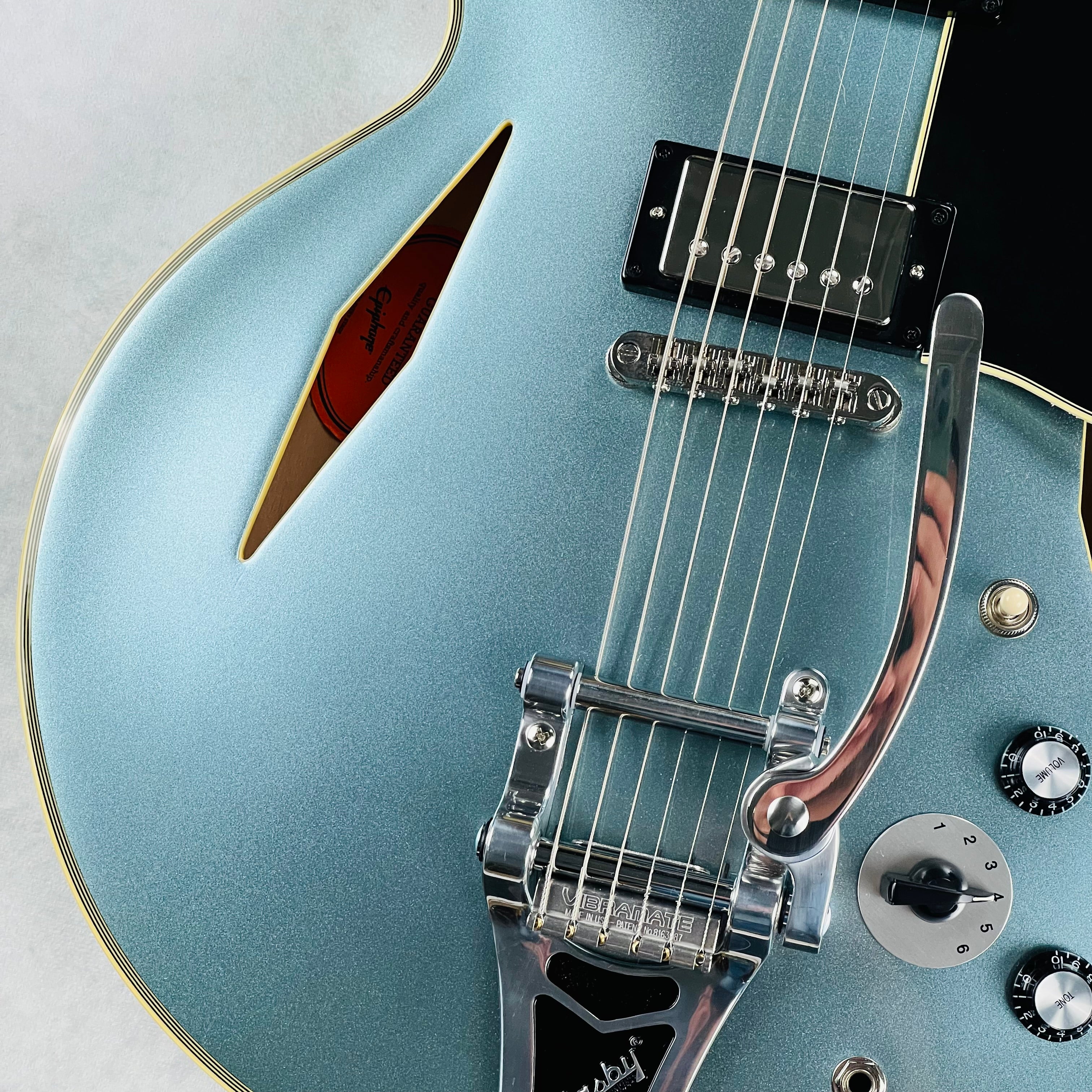 Epiphone Shinichi Ubukata Signature ES-355 2023 - Pelham Blue