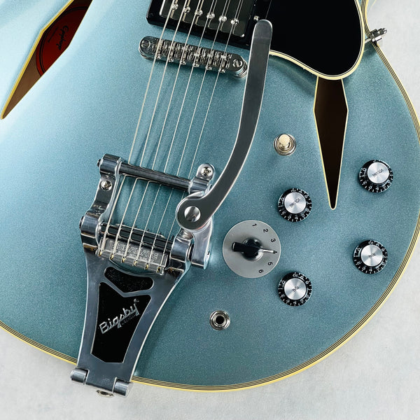Epiphone Shinichi Ubukata Signature ES-355 2023 - Pelham Blue - 5