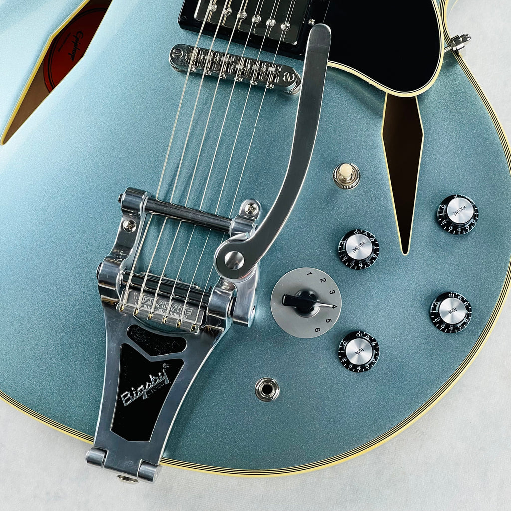 Epiphone Shinichi Ubukata Signature ES-355 2023 - Pelham Blue - 5