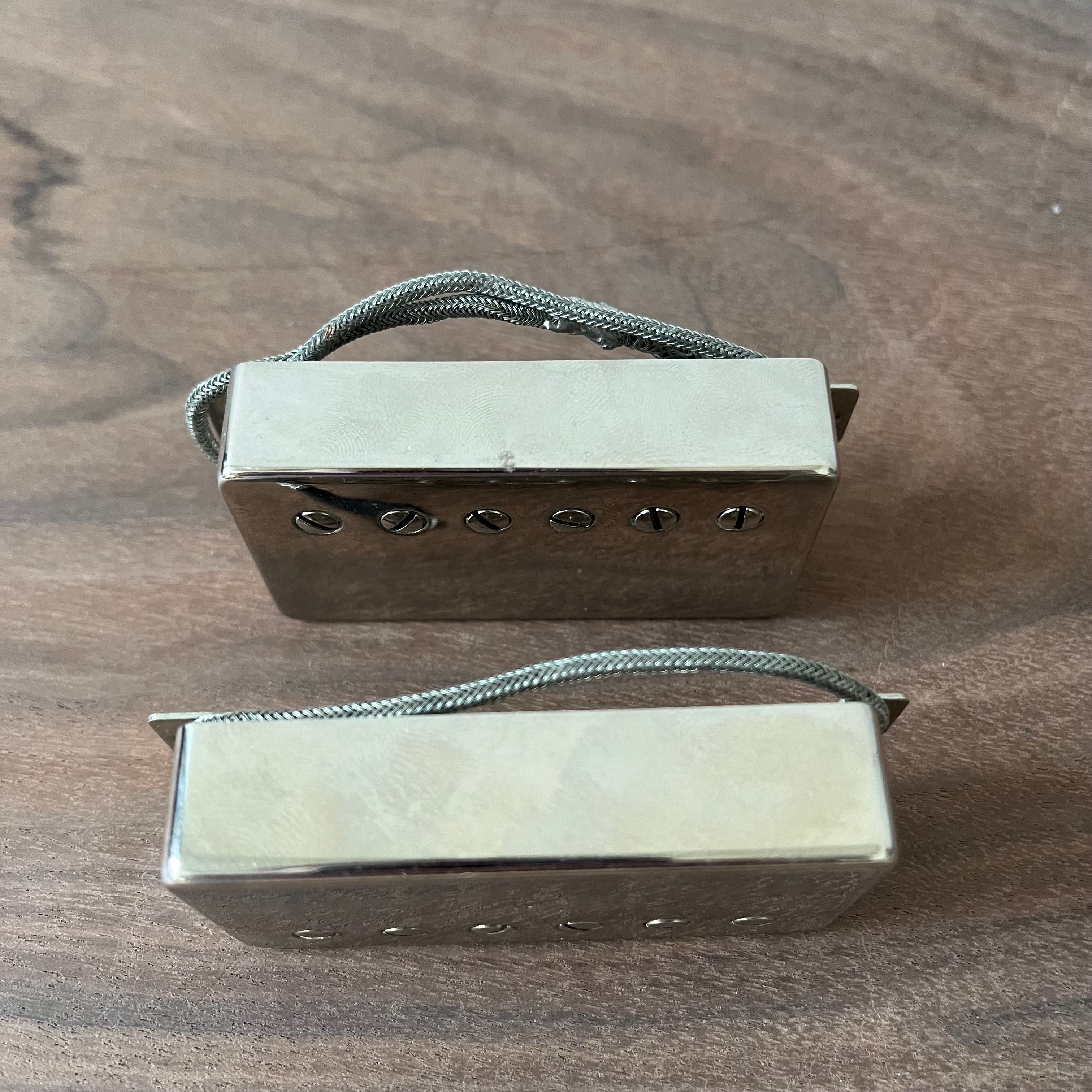 Tom Holmes H450 H455 Humbucker Set Alnico II - Nickel