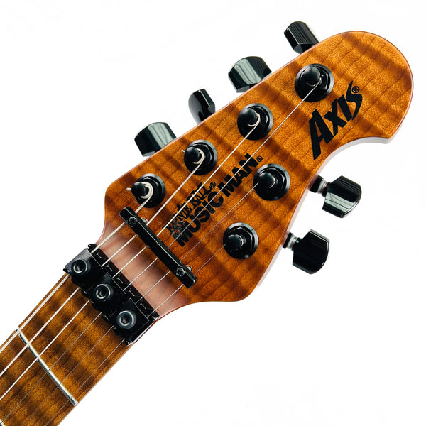 Ernie Ball Music Man Axis Flame Top Charcoal Cloud 300-JF-R1-00-MB-BM - 12
