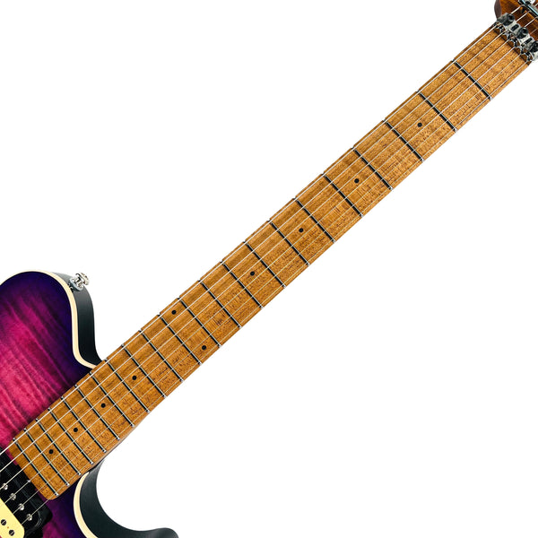 Ernie Ball Music Man Axis Flame Top - Ollalieberry - 10