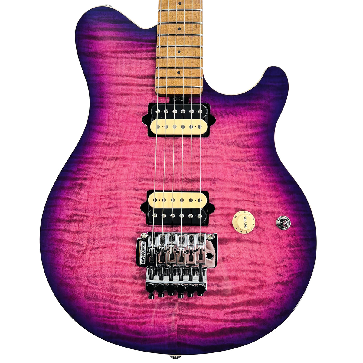 Ernie Ball Music Man Axis Flame Top - Ollalieberry | Tone Wolf