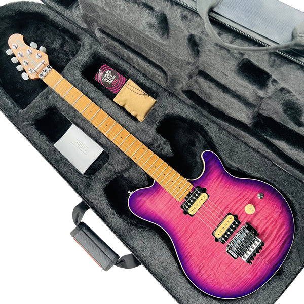 Ernie Ball Music Man Axis Flame Top - Ollalieberry - 20