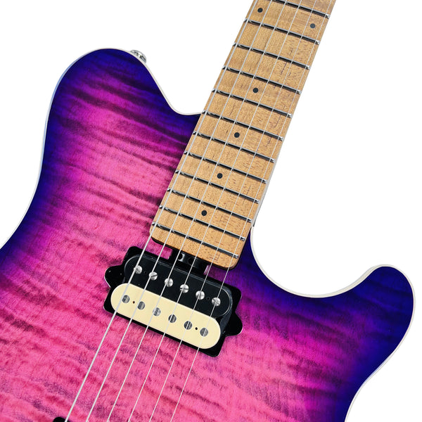 Ernie Ball Music Man Axis Flame Top - Ollalieberry - 6