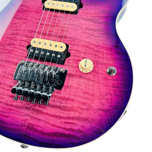Ernie Ball Music Man Axis Flame Top - Ollalieberry - 8