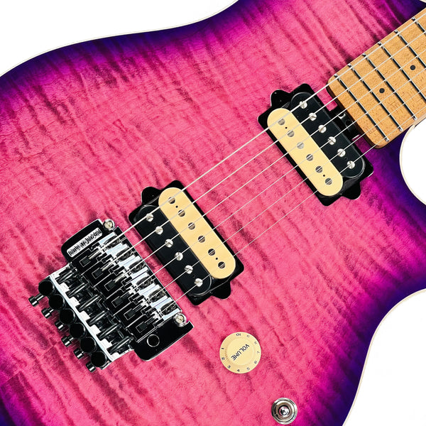 Ernie Ball Music Man Axis Flame Top - Ollalieberry - 9