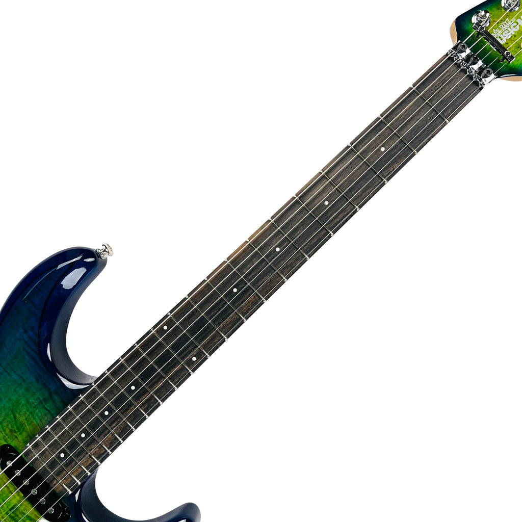 Ernie Ball Music Man BFR Luke 4 HSS - Green Tide - 11