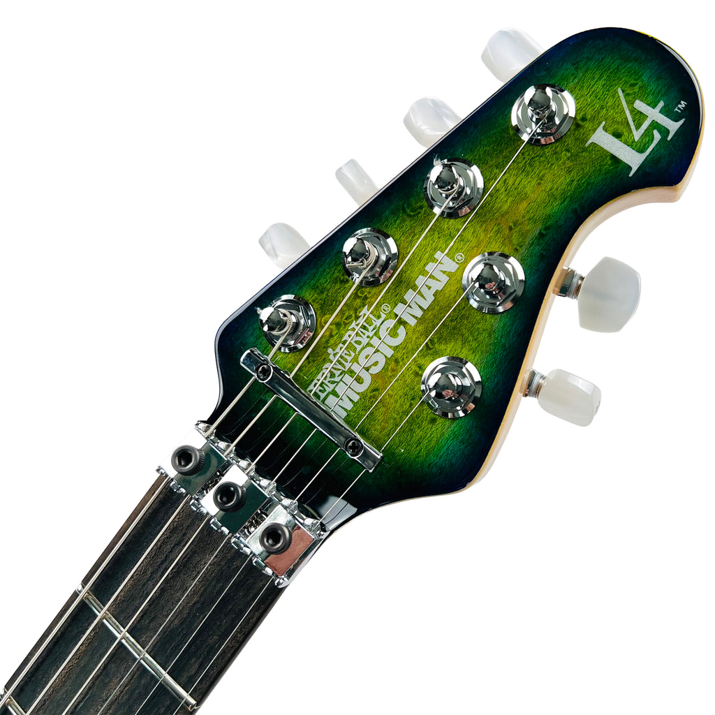 Ernie Ball Music Man BFR Luke 4 HSS - Green Tide - 12