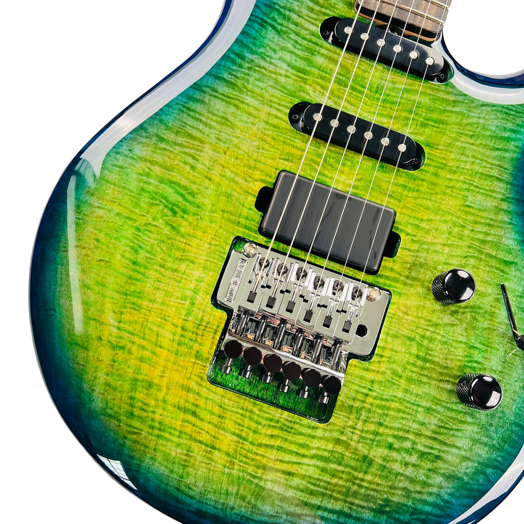 Ernie Ball Music Man BFR Luke 4 HSS - Green Tide - 4