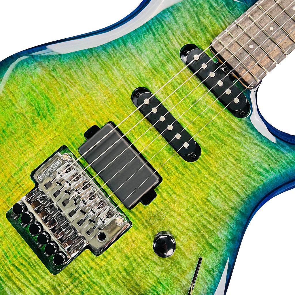 Ernie Ball Music Man BFR Luke 4 HSS - Green Tide - 7
