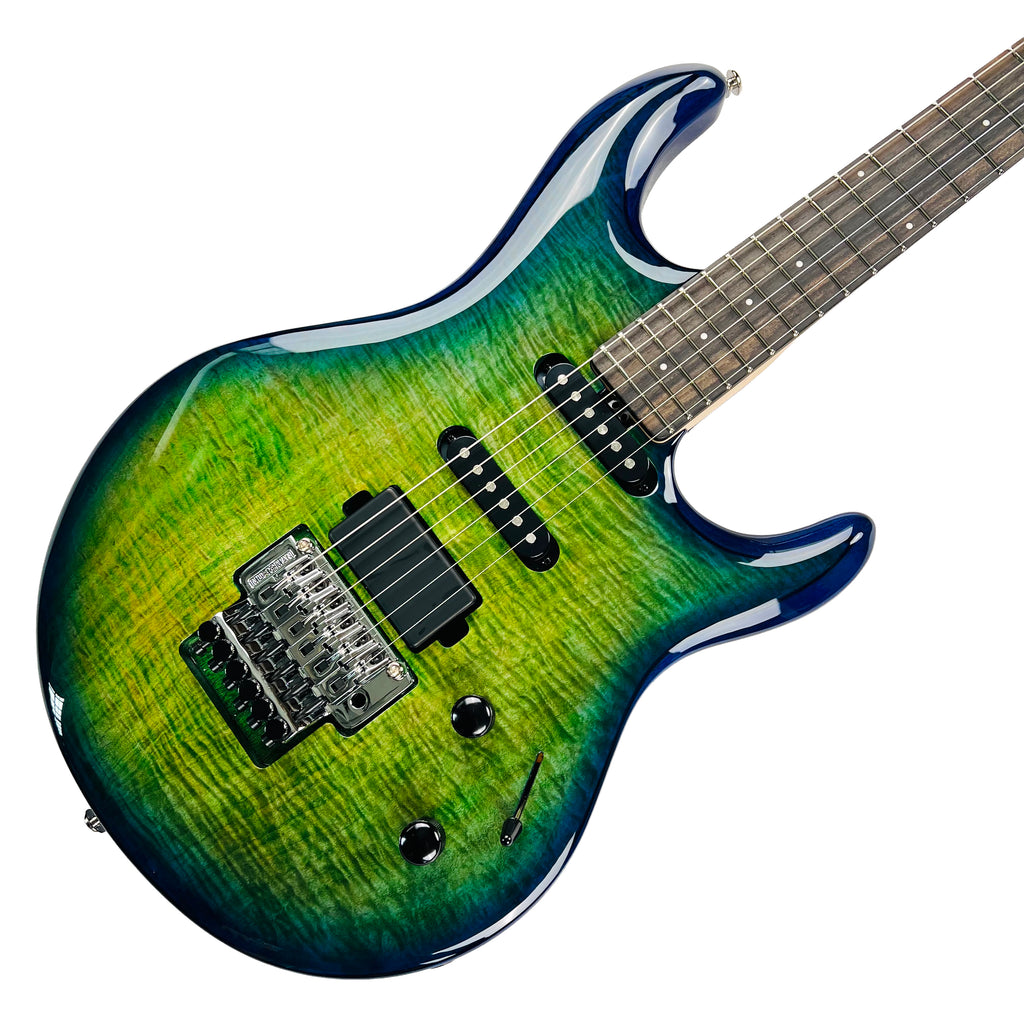 Ernie Ball Music Man BFR Luke 4 HSS - Green Tide - 8