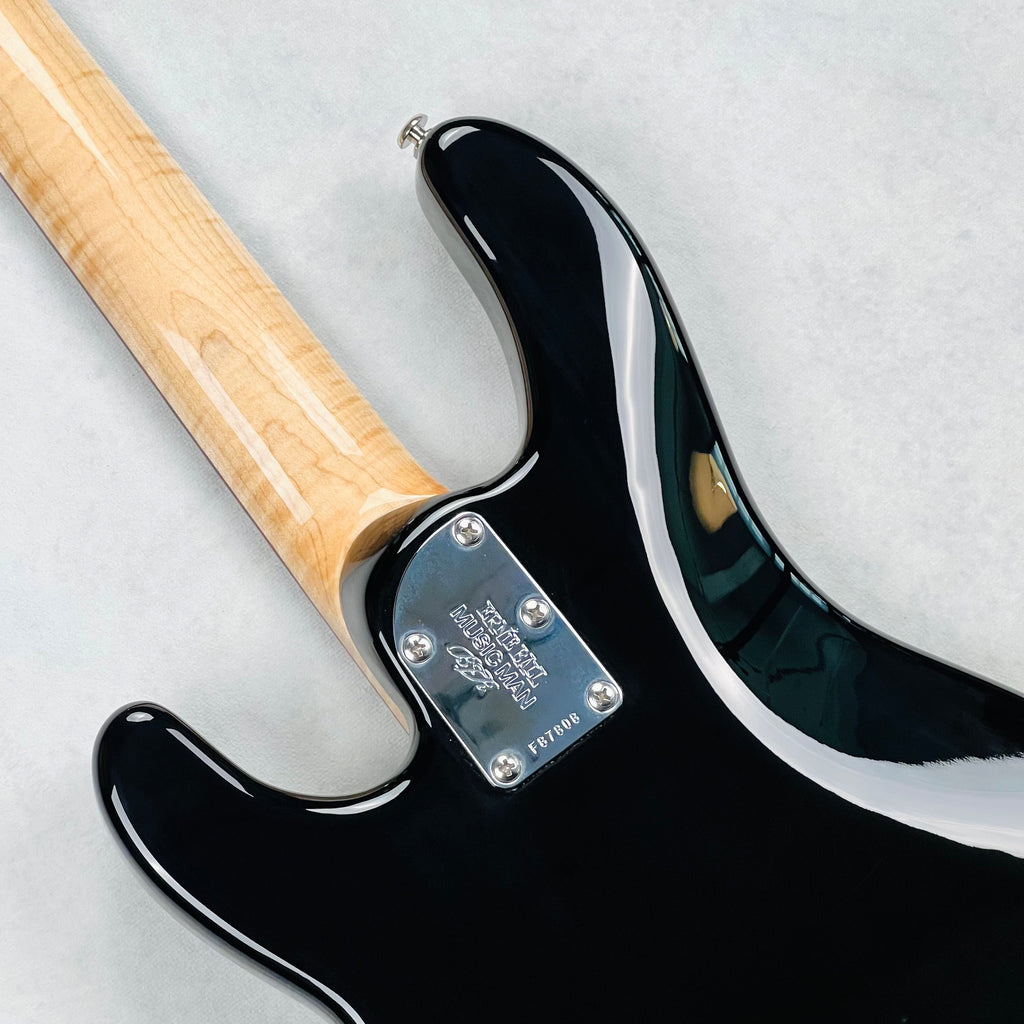 Ernie Ball Music Man BFR StingRay Short Scale Bombshell 4-String Bass 2022 - Black - 12