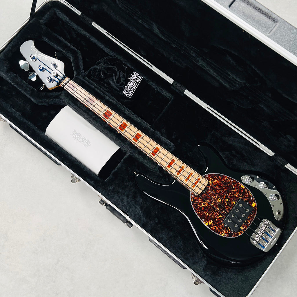 Ernie Ball Music Man BFR StingRay Short Scale Bombshell 4-String Bass 2022 - Black - 16