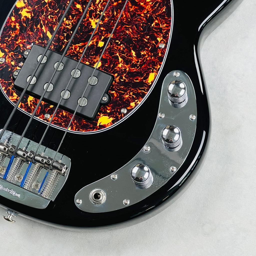 Ernie Ball Music Man BFR StingRay Short Scale Bombshell 4-String Bass 2022 - Black - 5
