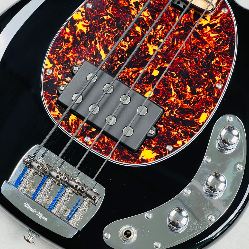 Ernie Ball Music Man BFR StingRay Short Scale Bombshell 4-String Bass 2022 - Black - 6