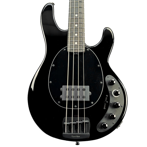 Ernie Ball Music Man DarkRay 4-String - Obsidian Black - 1