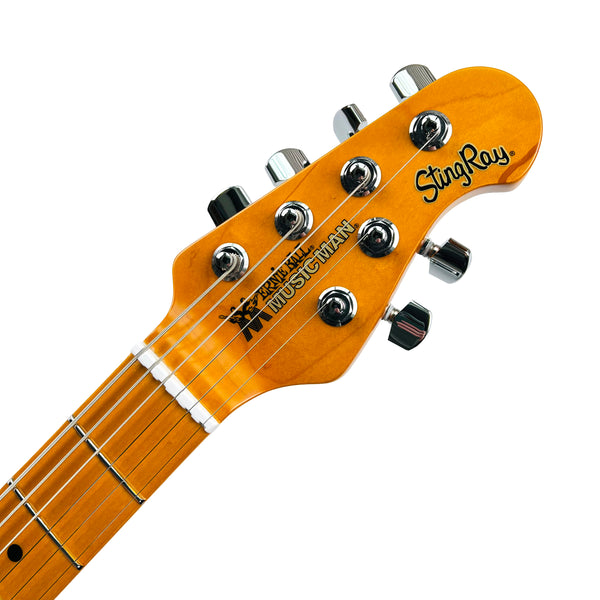 Ernie Ball Music Man Dustin Kensrue StingRay Artist Signature Model Guitar -  Daiquiri Ice - 7