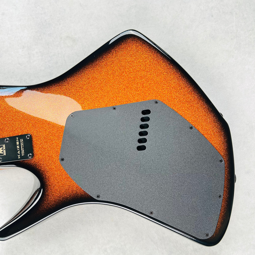 Ernie Ball Music Man Kaizen 6 2024 - Ember Burst - 12