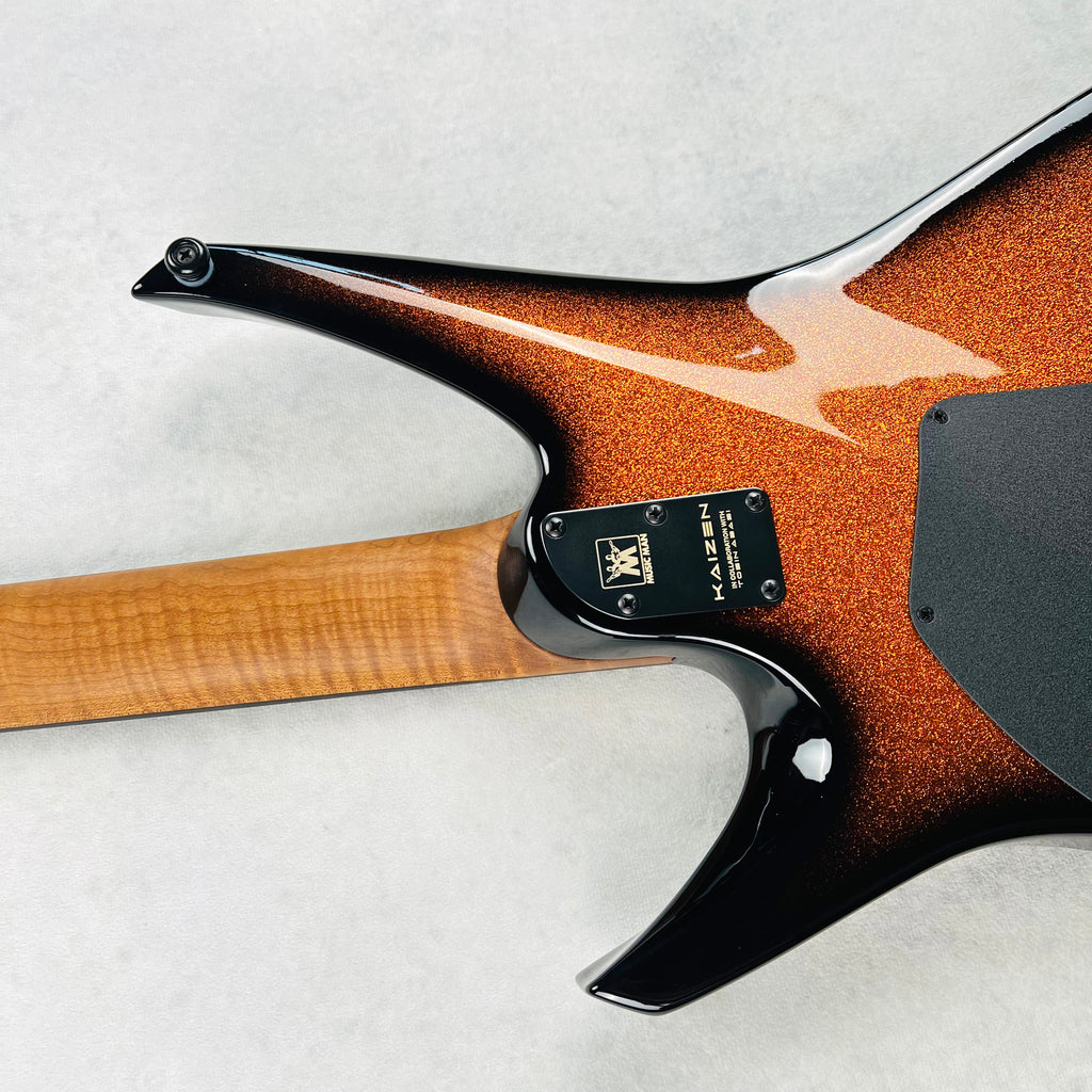 Ernie Ball Music Man Kaizen 6 2024 - Ember Burst - 13