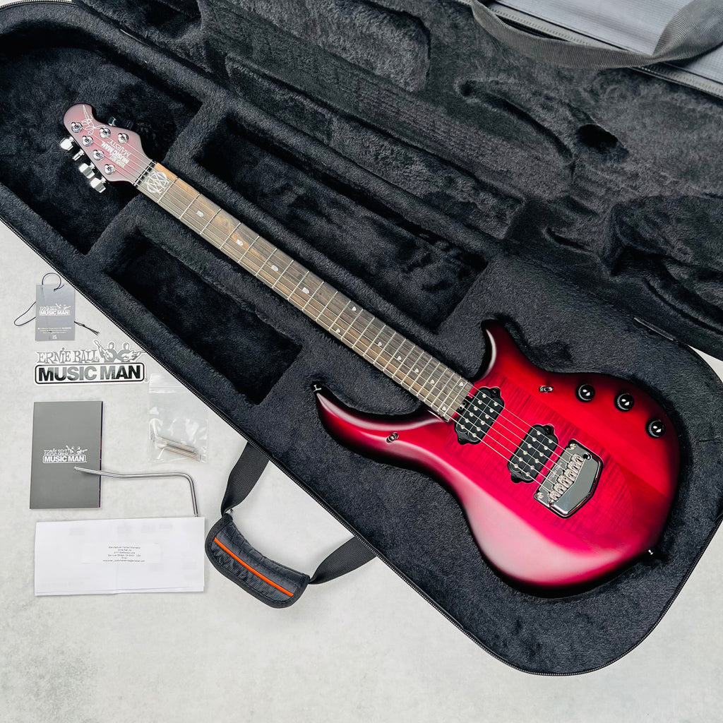 Ernie Ball Music Man Majesty 6 String John Petrucci Signature 2025 - Amaranth Red - 16