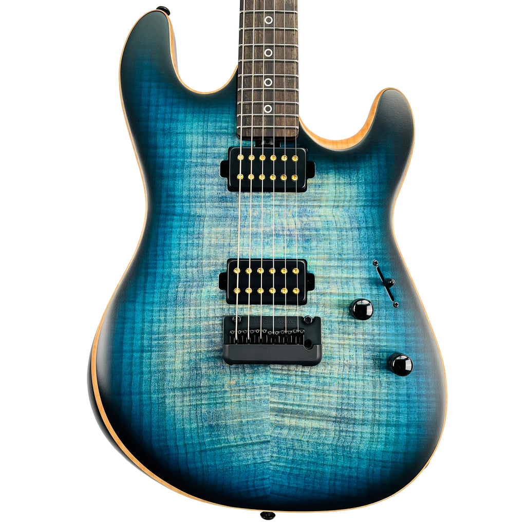 Ernie Ball Music Man Rabea Massaad Artist Series Sabre - Carian Burst - 1