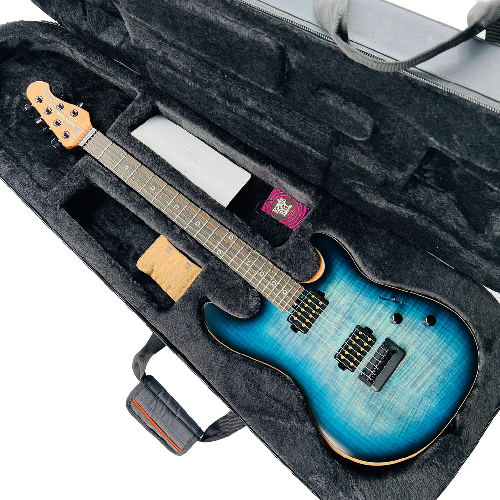 Ernie Ball Music Man Rabea Massaad Artist Series Sabre - Carian Burst - 20