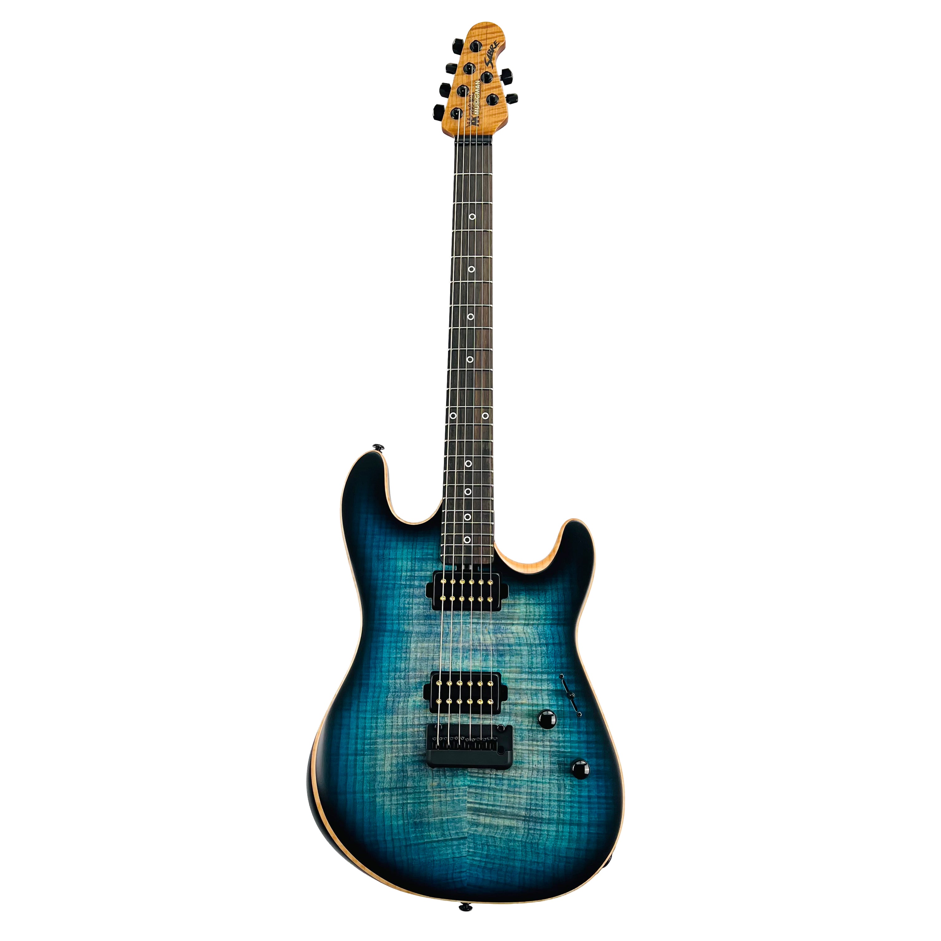 Ernie Ball Music Man Rabea Massaad Artist Series Sabre - Carian Burst ...