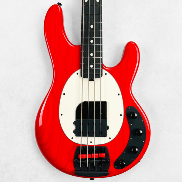 Ernie Ball Music Man Tim Commerford Active StingRay 4-String Bass 2025 - Caliper Red - 1