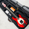 Ernie Ball Music Man Tim Commerford Active StingRay 4-String Bass 2025 - Caliper Red - 16