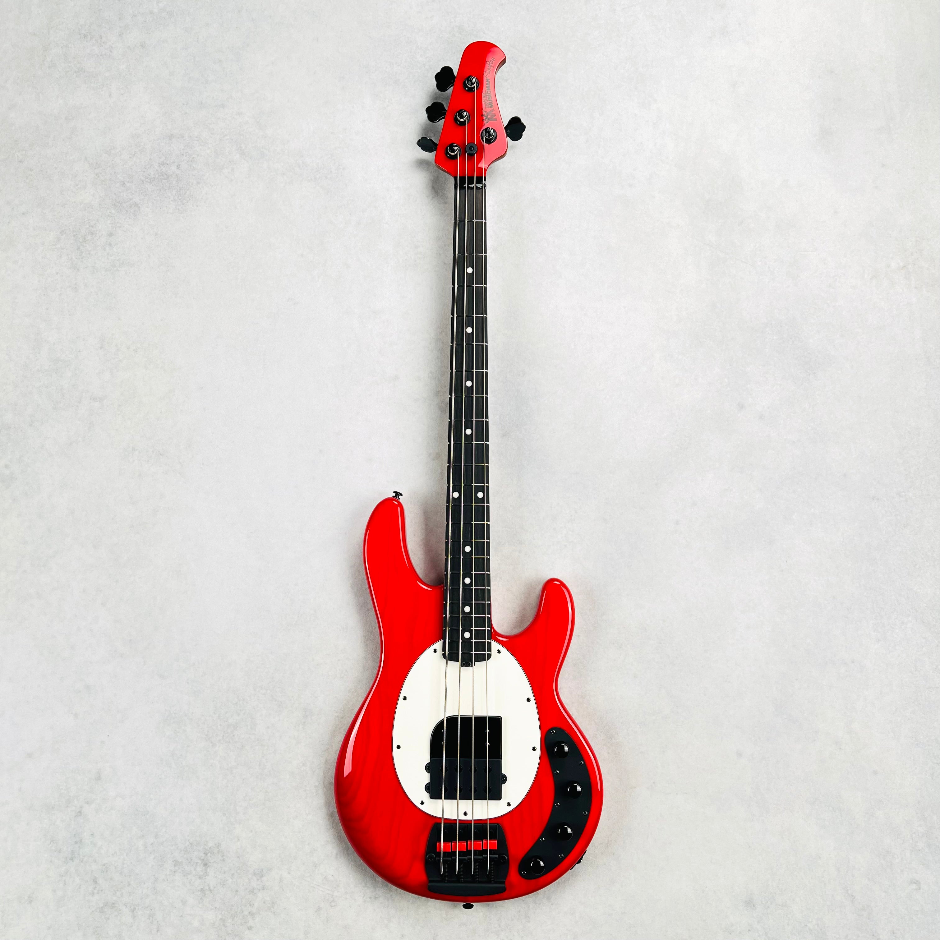 Ernie Ball Music Man Tim Commerford StingRay Bass 2025 Caliper Red