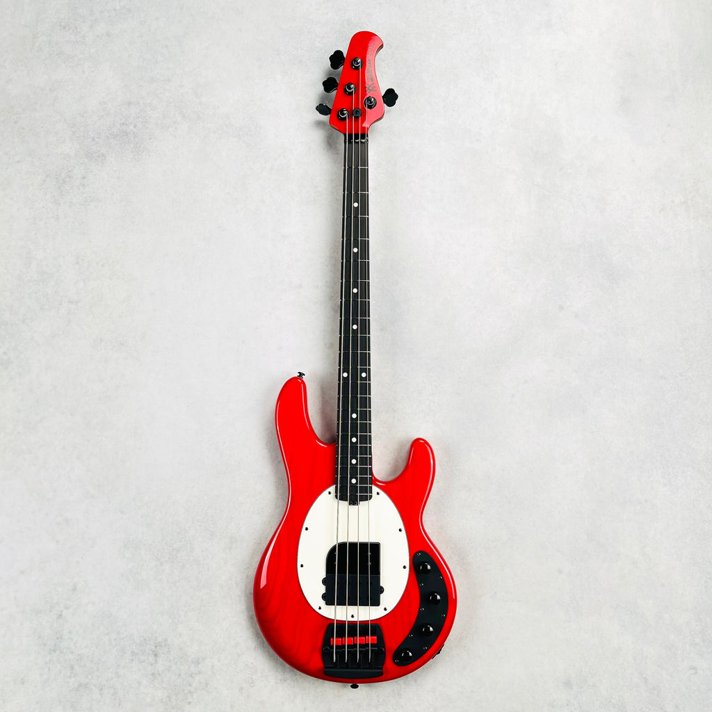 Ernie Ball Music Man Tim Commerford Active StingRay 4-String Bass 2025 - Caliper Red - 2