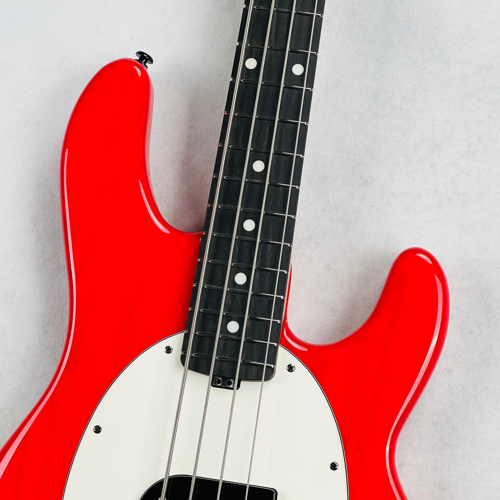 Ernie Ball Music Man Tim Commerford Active StingRay 4-String Bass 2025 - Caliper Red - 3