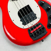 Ernie Ball Music Man Tim Commerford Active StingRay 4-String Bass 2025 - Caliper Red - 4