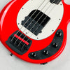 Ernie Ball Music Man Tim Commerford Active StingRay 4-String Bass 2025 - Caliper Red - 5