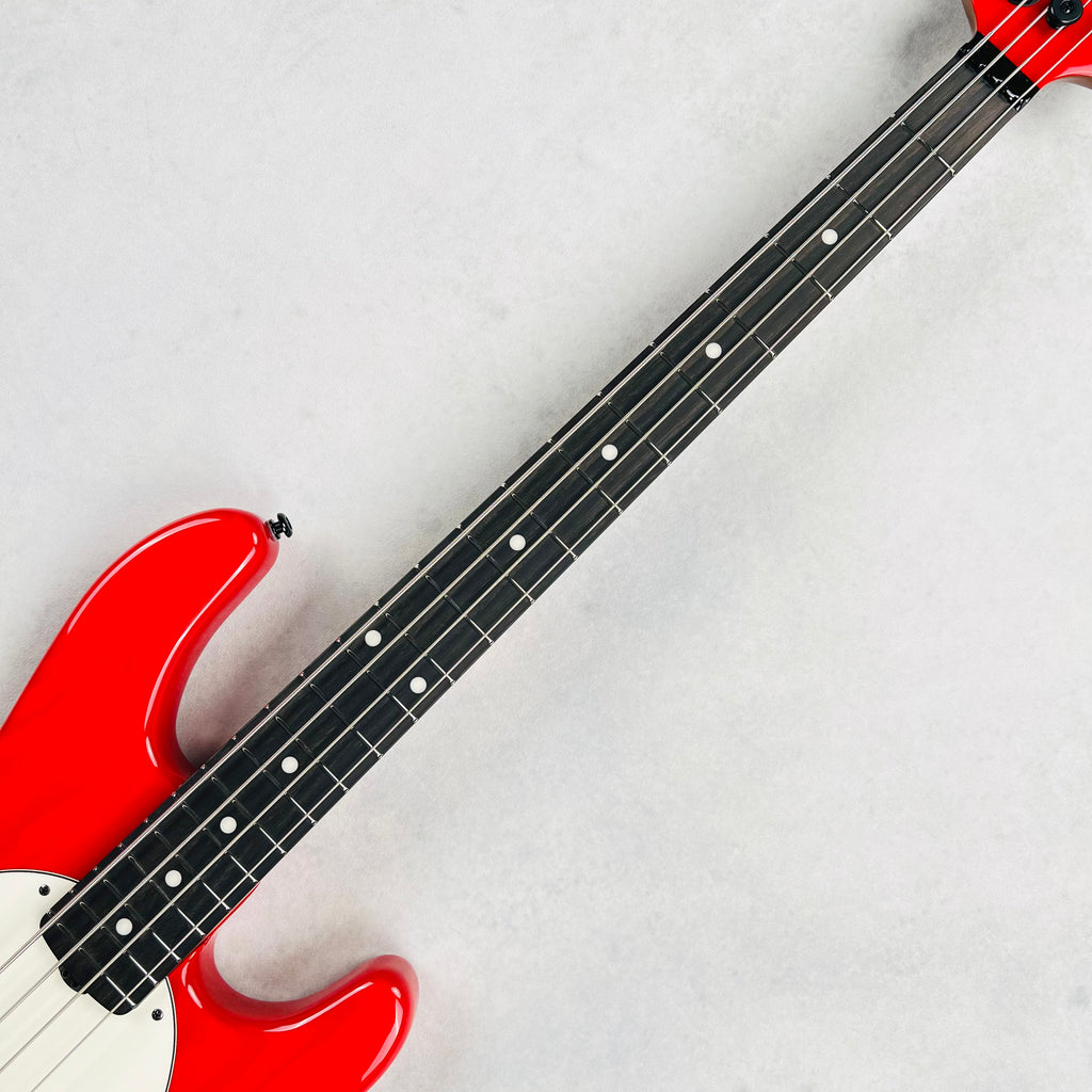 Ernie Ball Music Man Tim Commerford Active StingRay 4-String Bass 2025 - Caliper Red - 7