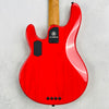 Ernie Ball Music Man Tim Commerford Active StingRay 4-String Bass 2025 - Caliper Red - 9