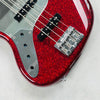 ESP J-RJB PYRO BABY Luna Sea J Model 4-String Bass 2000 - Red Sparkle - 4