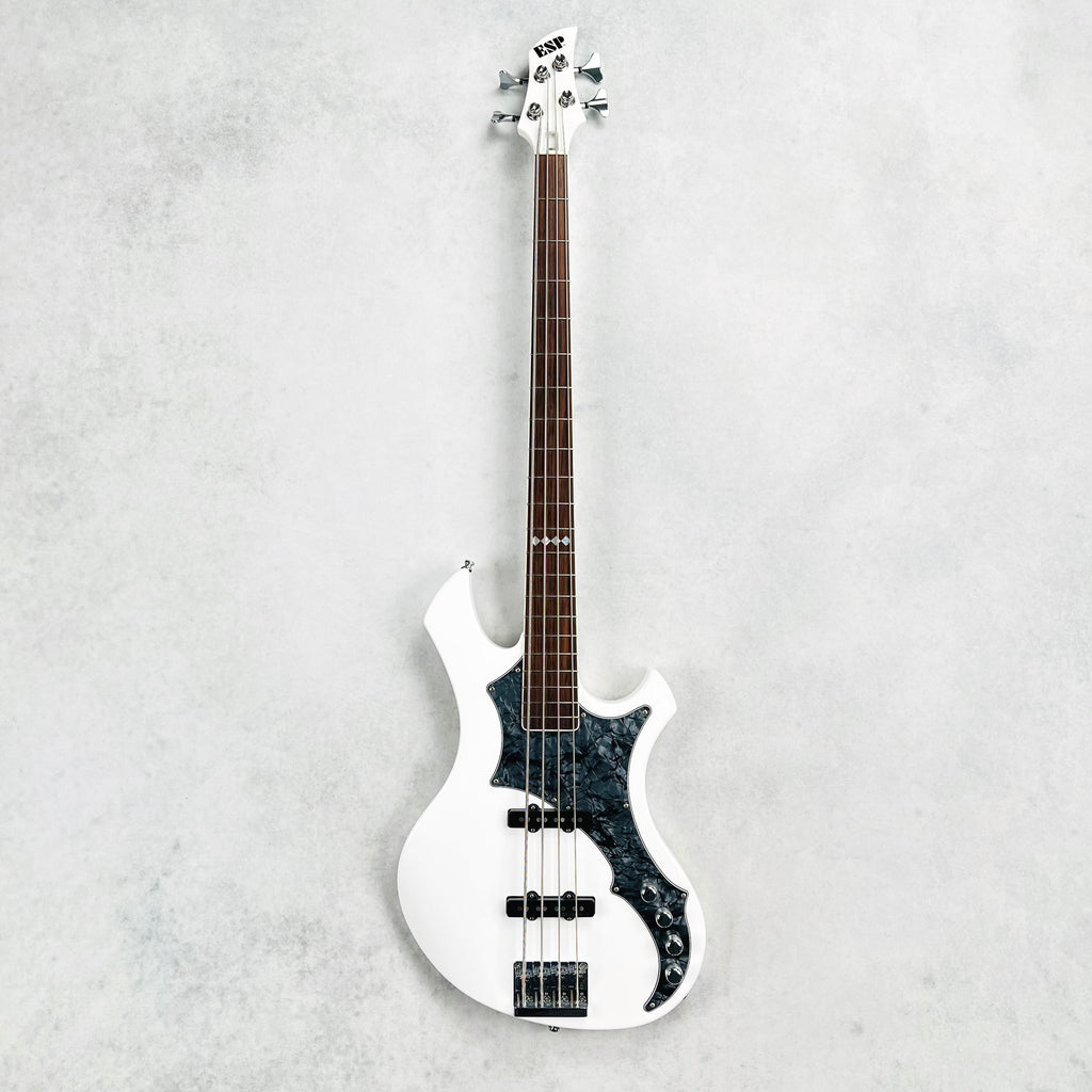 ESP RF-00SL#1 REITA the GazettE Signature 4-String Bass 2022 - White - 2