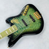 ESP TRICKSY D'espairsRay Signature ZERO Model Bass 2009 - Black & Green Sunburst - 10
