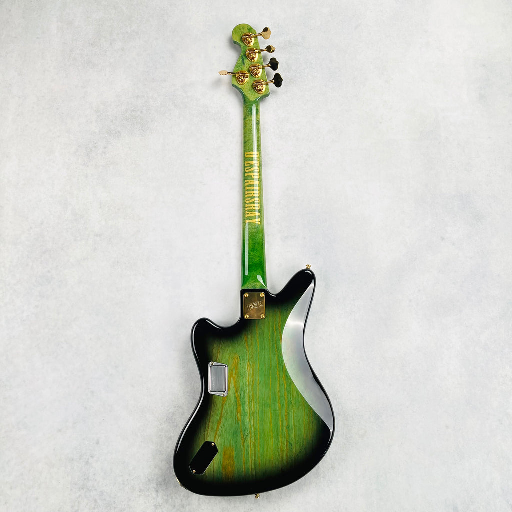 ESP TRICKSY D'espairsRay Signature ZERO Model Bass 2009 - Black & Green Sunburst - 14