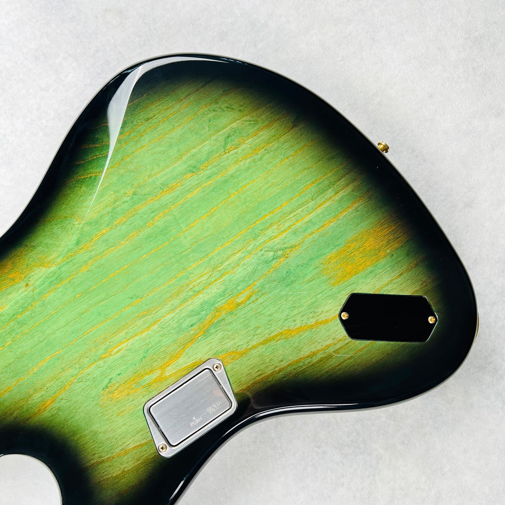 ESP TRICKSY D'espairsRay Signature ZERO Model Bass 2009 - Black & Green Sunburst - 15